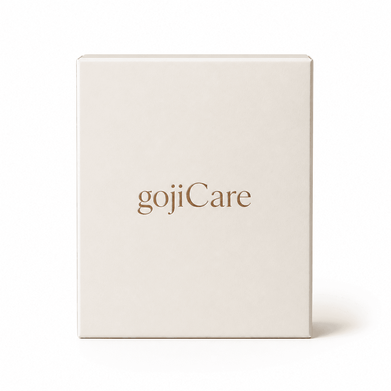 gojiCare combination kit: cream carton box pairing the finasteride tablet with topical minoxidil
