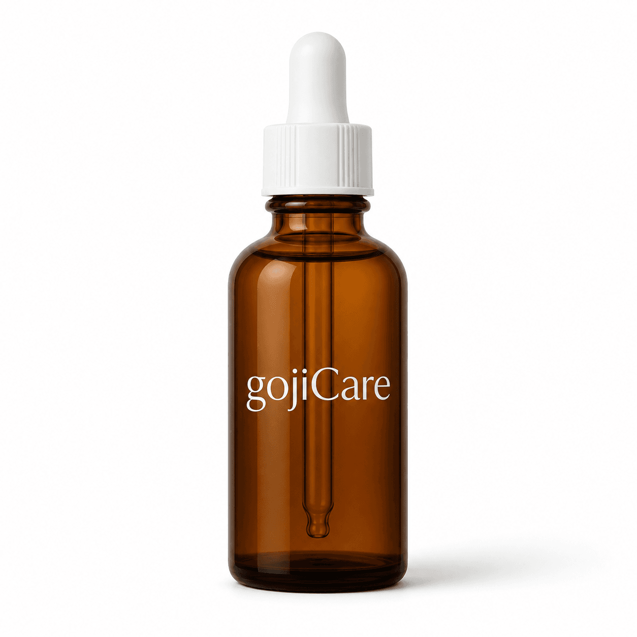 gojiCare minoxidil topical: amber dropper bottle for daily scalp application